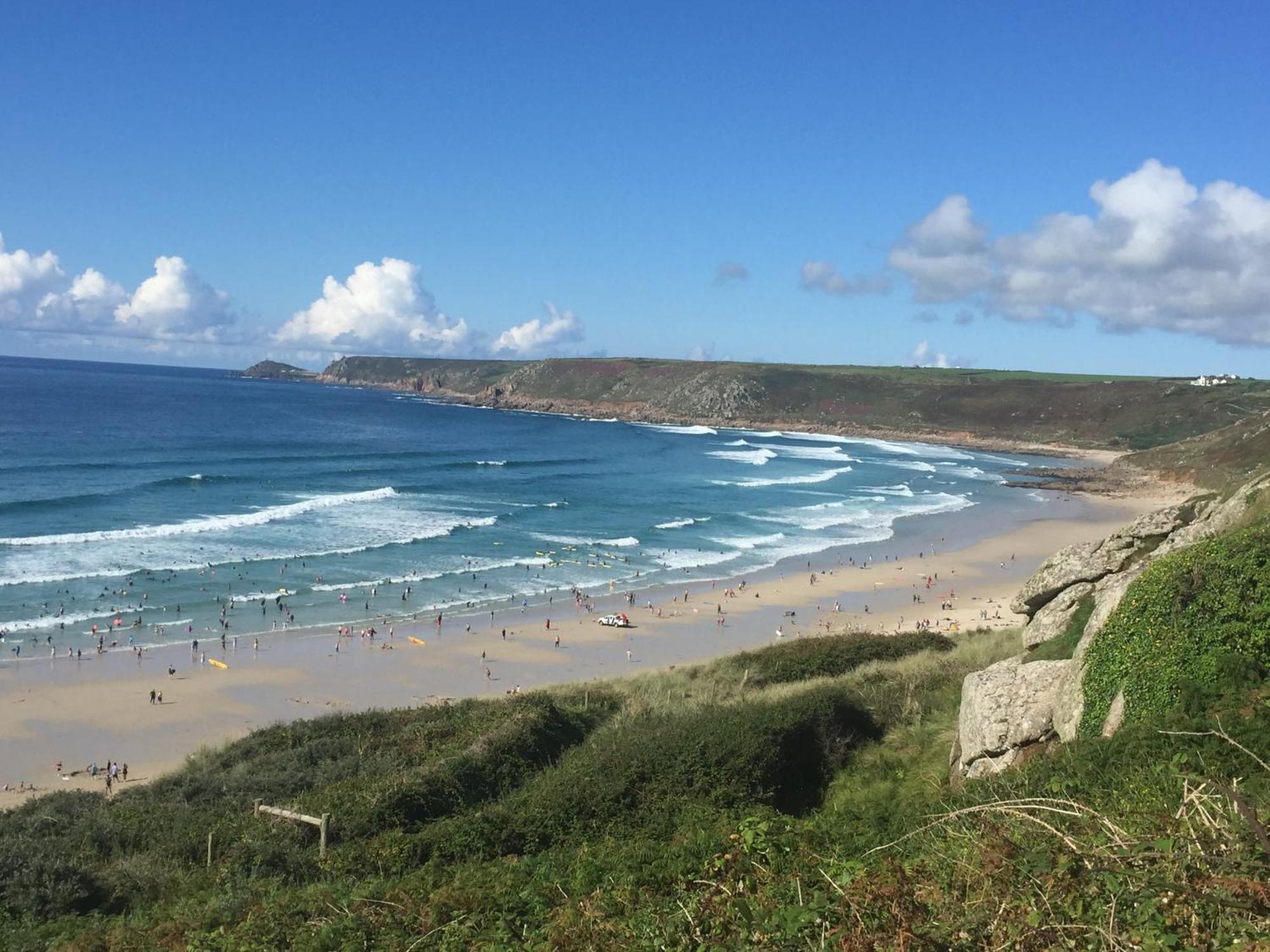 סנט ג'אסט Roselands Caravan Park, Nr Lands End, Cornwall מראה חיצוני תמונה