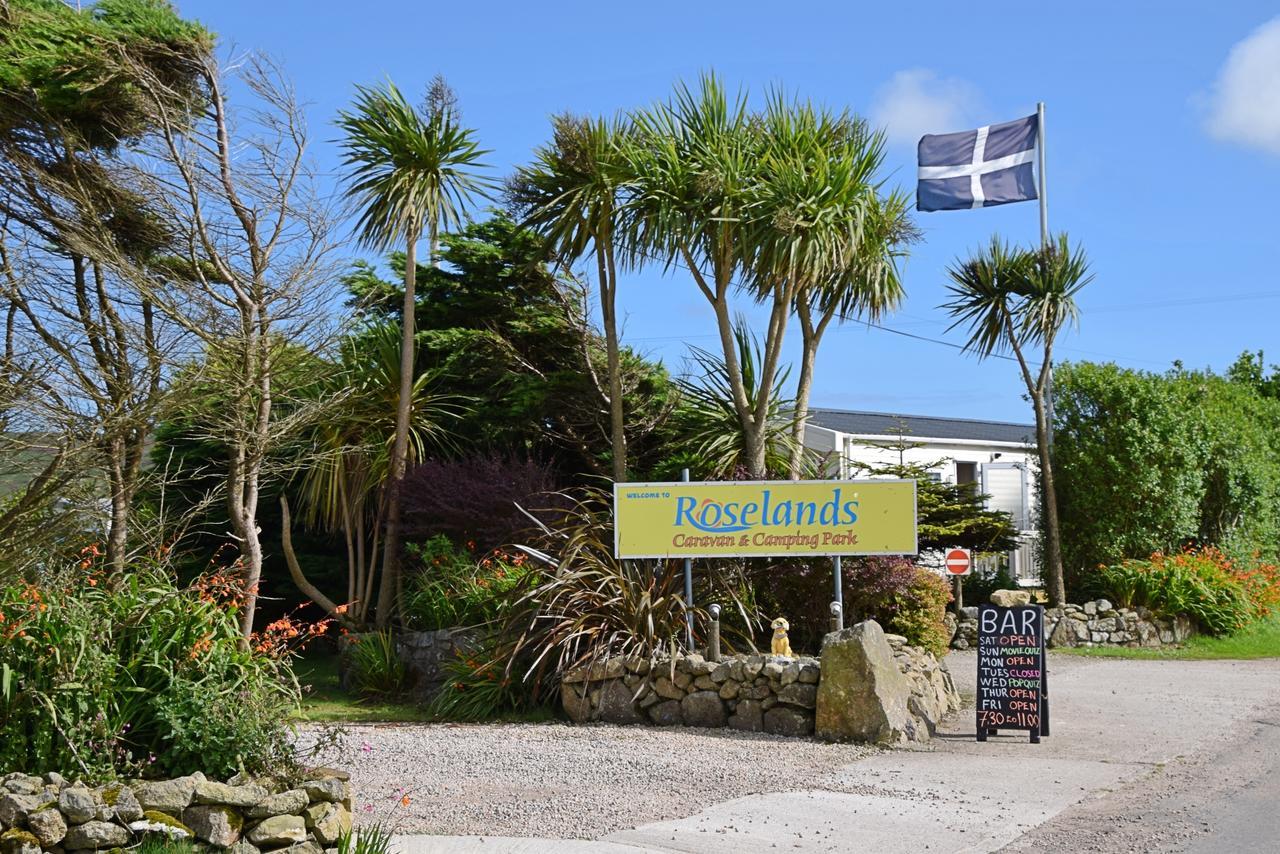 סנט ג'אסט Roselands Caravan Park, Nr Lands End, Cornwall מראה חיצוני תמונה